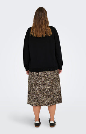 Only Carmakoma Katya Sweater in Black 