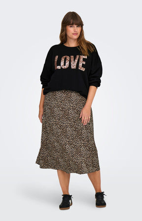 Only Carmakoma Katya Sweater in Black 