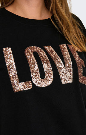 Only Carmakoma Katya Sweater in Black 