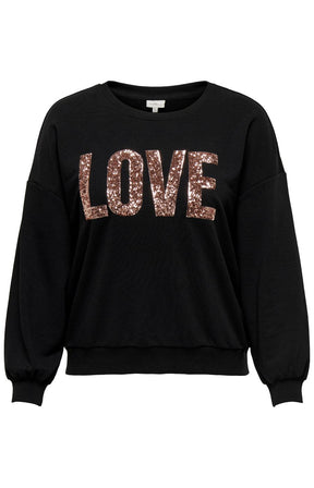Only Carmakoma Katya Sweater in Black 