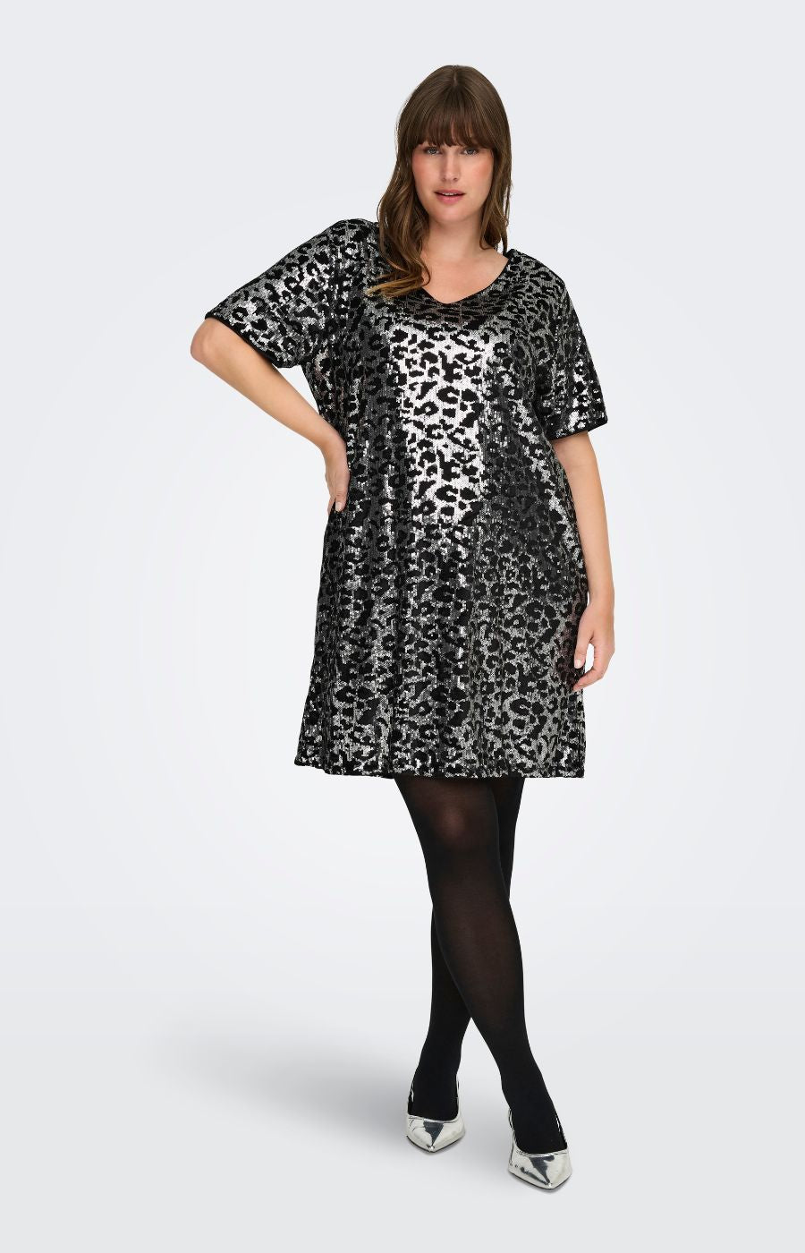 Only Carmakoma Leonora Sequin Dress