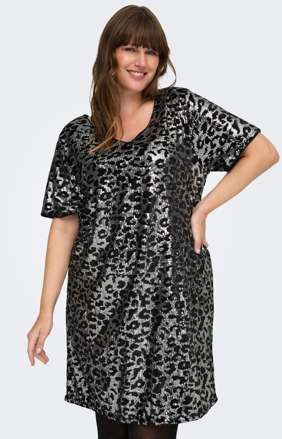 Only Carmakoma Leonora Sequin Dress