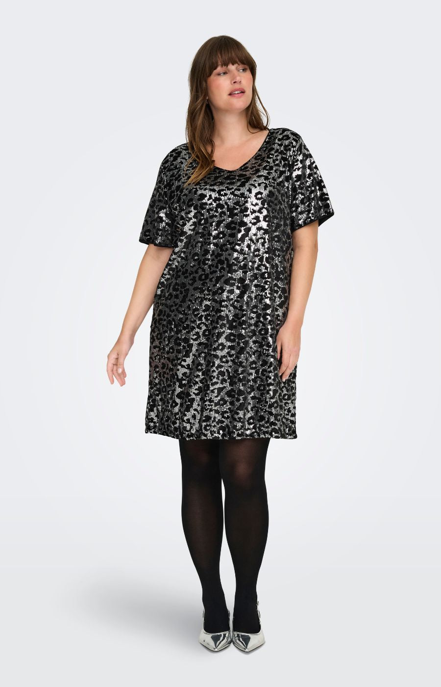 Only Carmakoma Leonora Sequin Dress