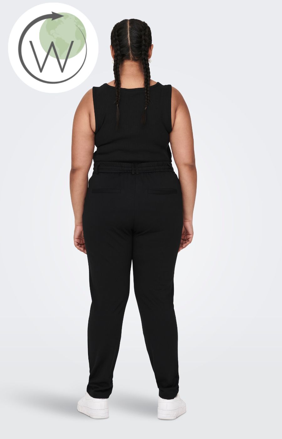 Only Carmakoma Life Trousers in Black