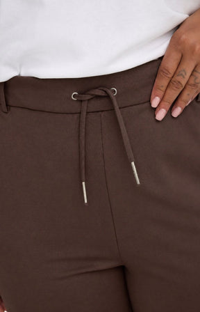 Only Carmakoma Life Trousers in Brown 