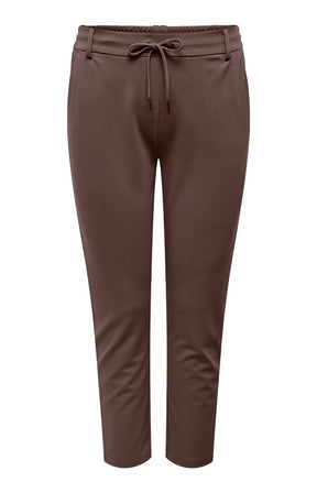 Only Carmakoma Life Trousers in Brown 