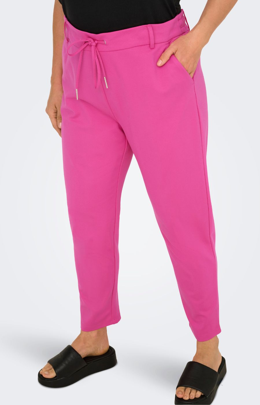 Only Carmakoma Life Trousers in Fuchsia