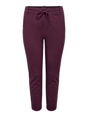 Only Carmakoma Life Trousers in Wine