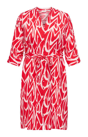Only Carmakoma Livera Dress in Red