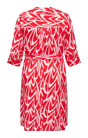 Only Carmakoma Livera Dress in Red
