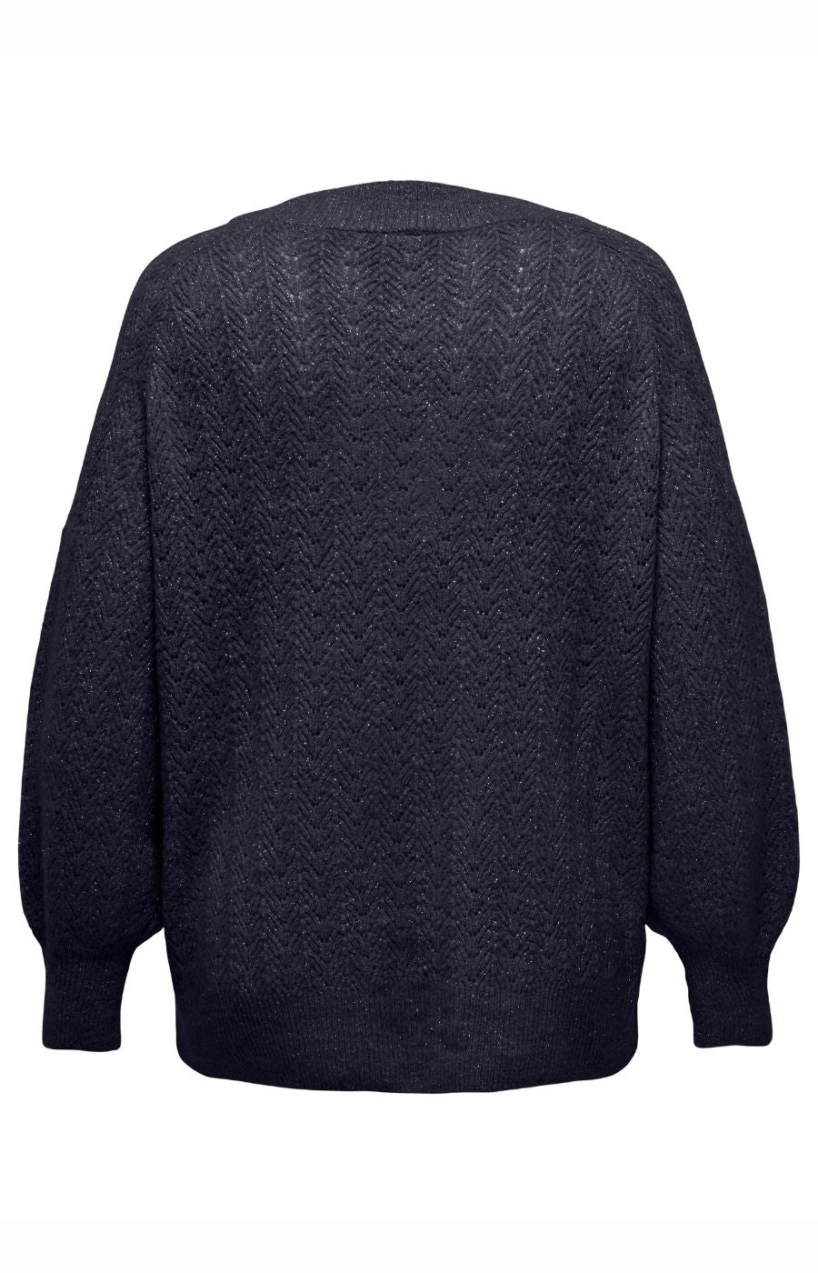 Only Carmakoma Lucilla Knit Jumper in Navy