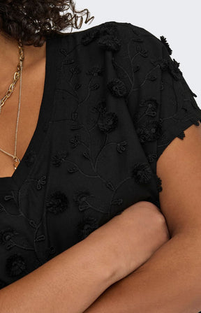 Only Carmakoma Lulu Top in Black 