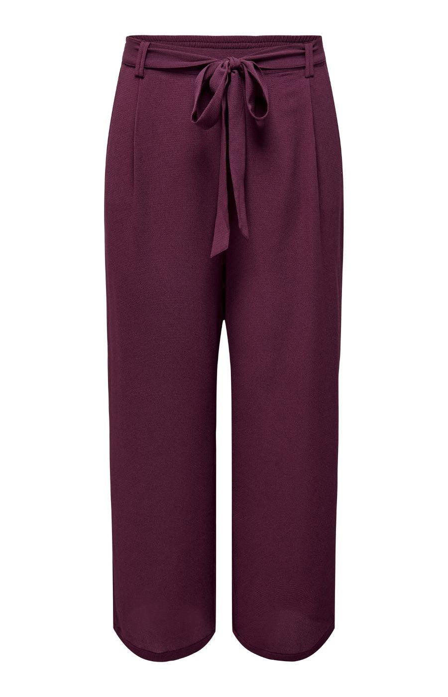 Only Carmakoma Lux Palazzo Trousers in Wine