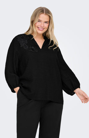 Only Carmakoma Lyne Top in Black