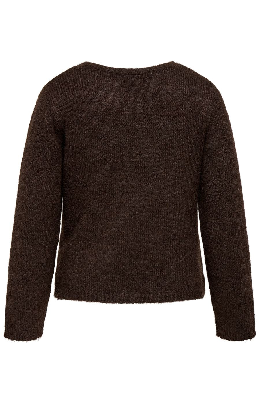 Only Carmakoma Maggie Knit Top in Coffee