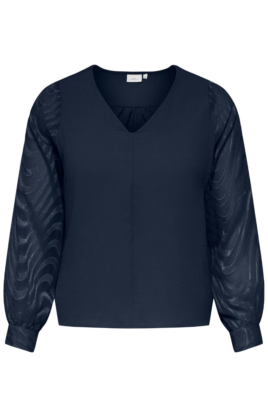 Only Carmakoma Metta Blouse in Navy 