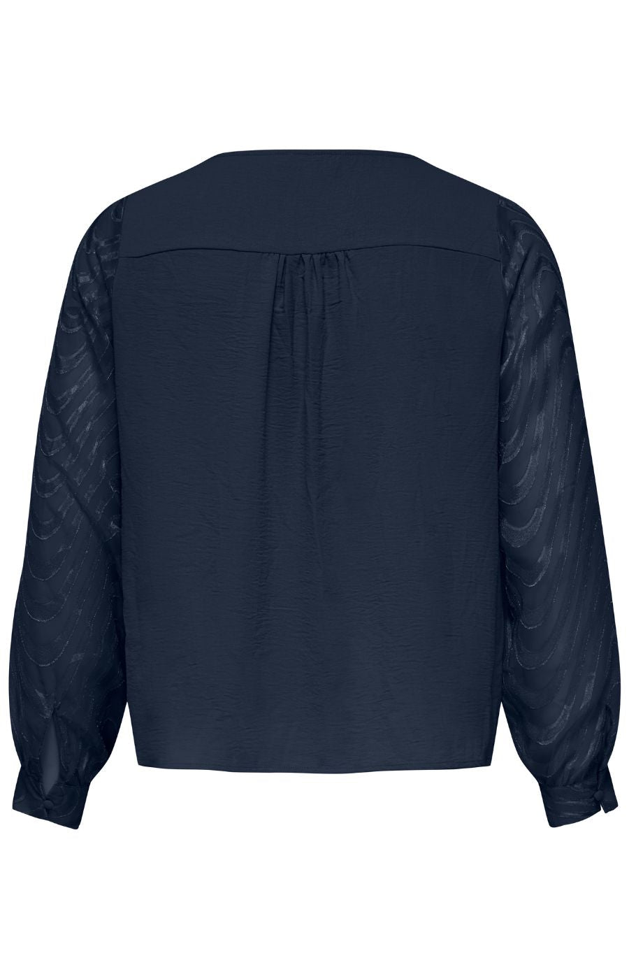 Only Carmakoma Metta Blouse in Navy 