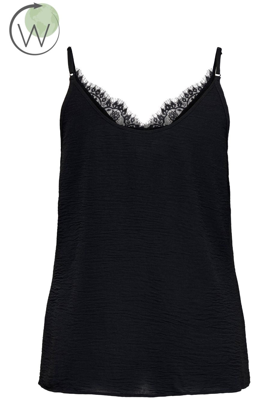 Only Carmakoma Metta Cami in Black