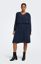 Only Carmakoma Metta Dress in Navy 