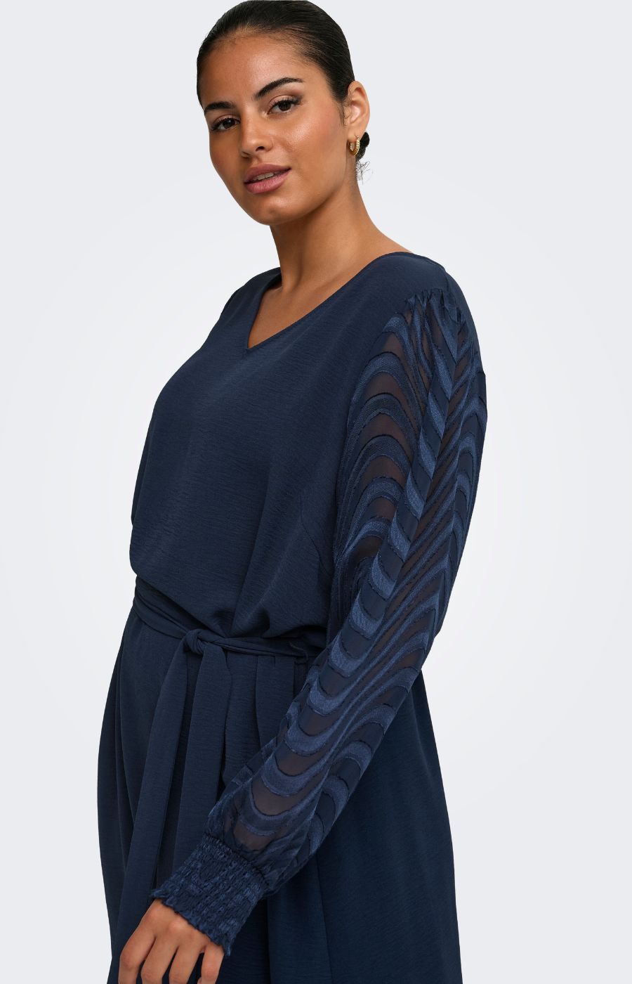 Only Carmakoma Metta Dress in Navy 