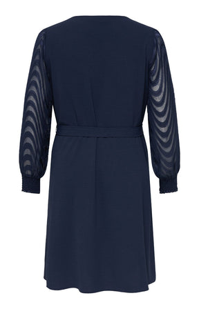 Only Carmakoma Metta Dress in Navy 