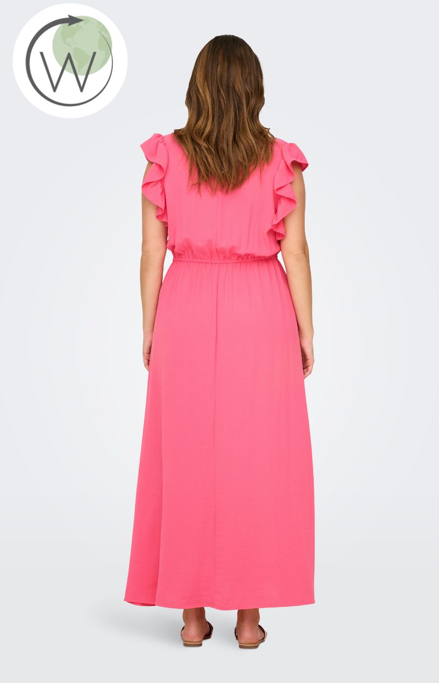 Only Carmakoma Metta Dress in Pink