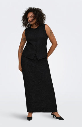 Only Carmakoma Milla Skirt in Black