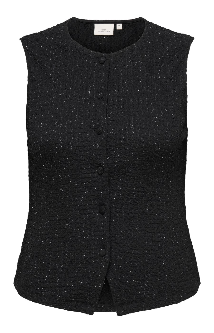 Only Carmakoma Milla Vest Top in Black  