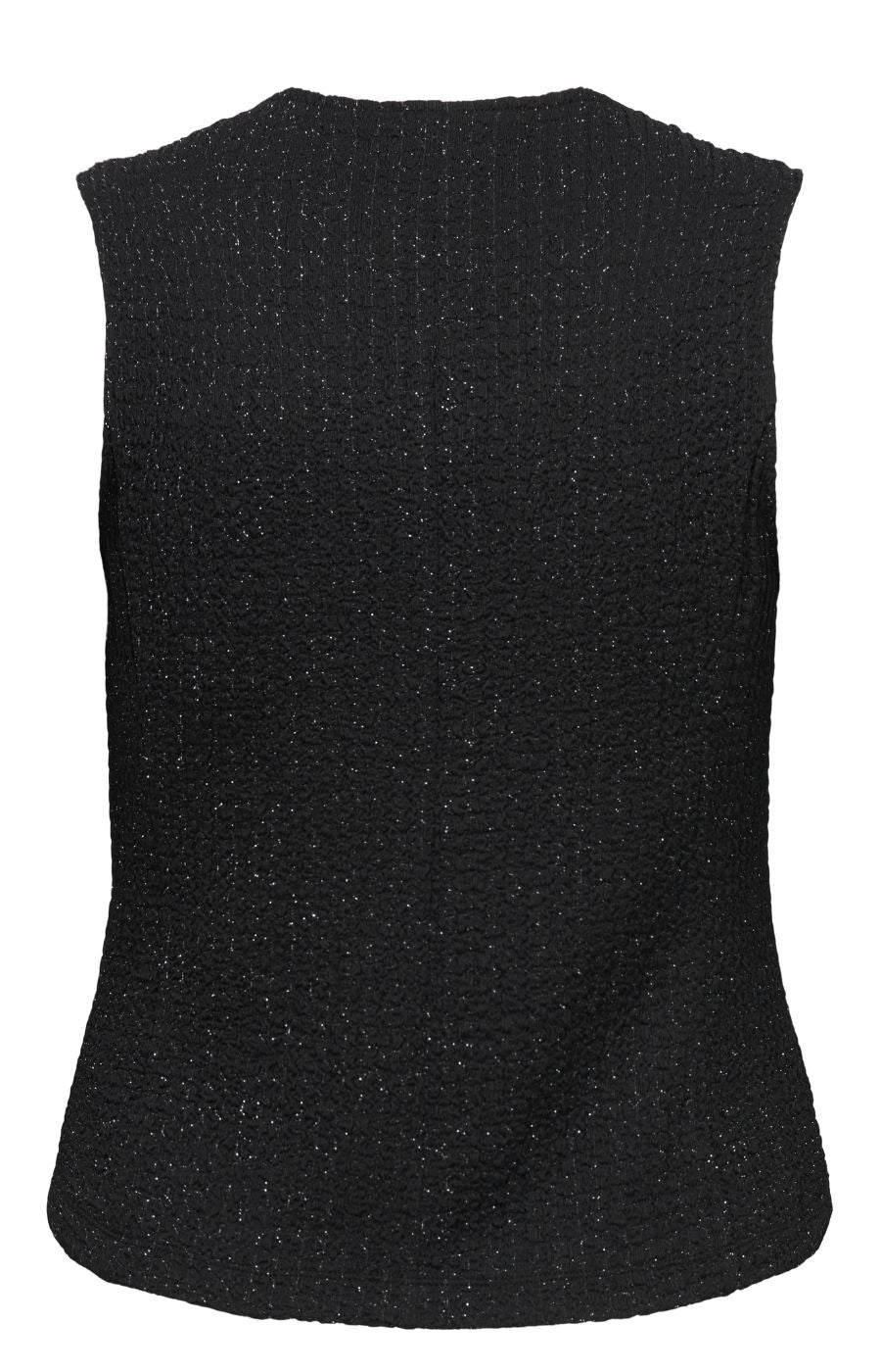 Only Carmakoma Milla Vest Top in Black  