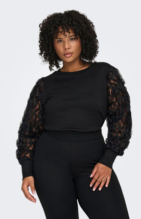 Only Carmakoma Mira Blouse in Black