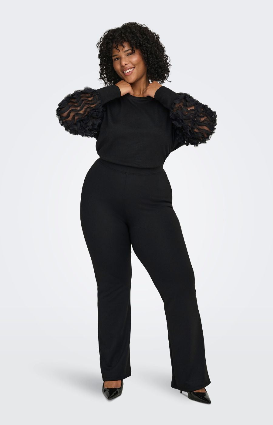 Only Carmakoma Mira Blouse in Black