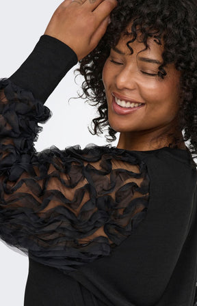 Only Carmakoma Mira Blouse in Black