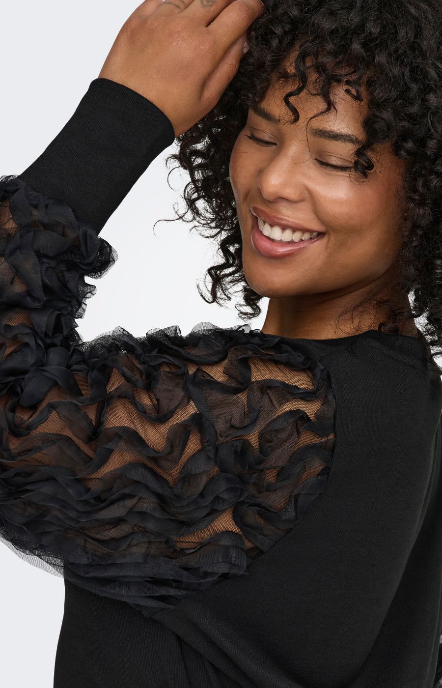 Only Carmakoma Mira Blouse in Black