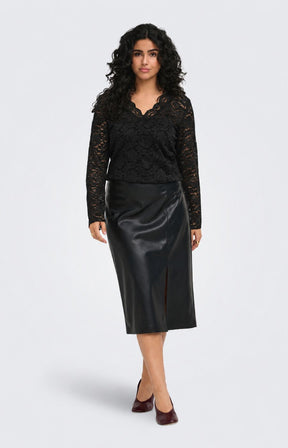 Only Carmakoma Nikka Top in Black 