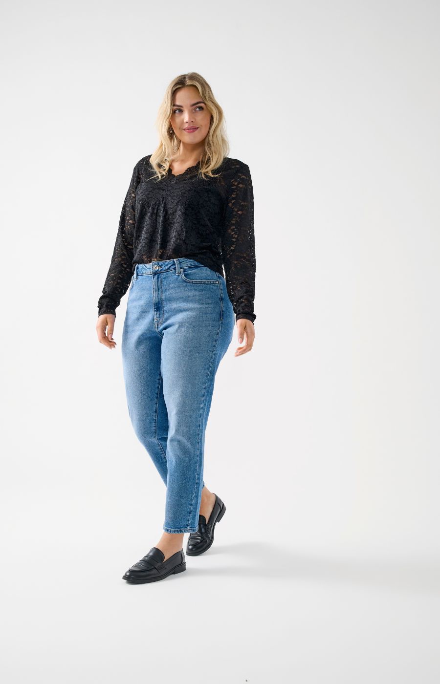 Only Carmakoma Nikka Top in Black 