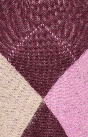 Only Carmakoma Noeme Knit in Winev 