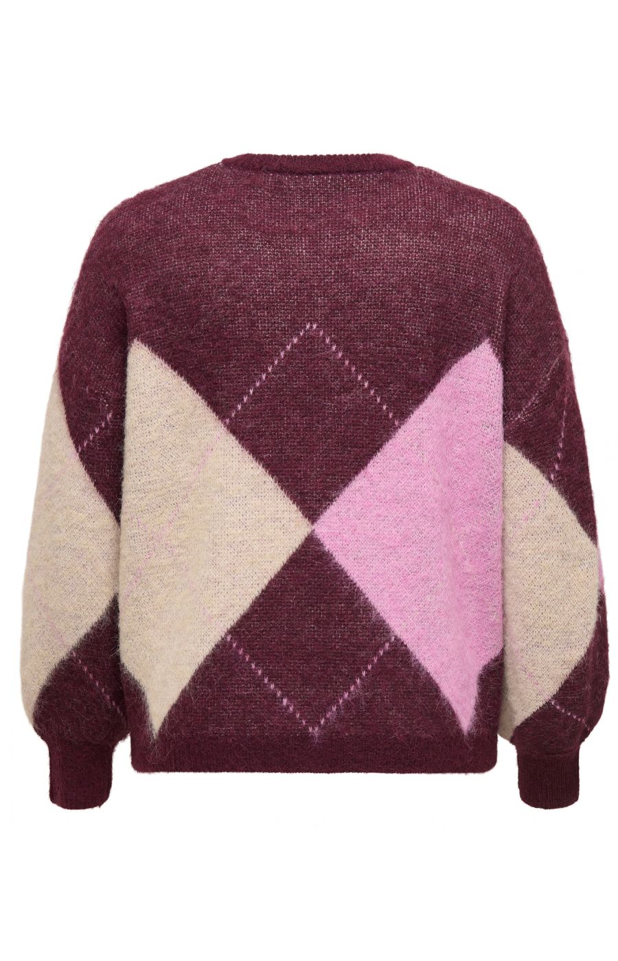Only Carmakoma Noeme Knit in Wine 