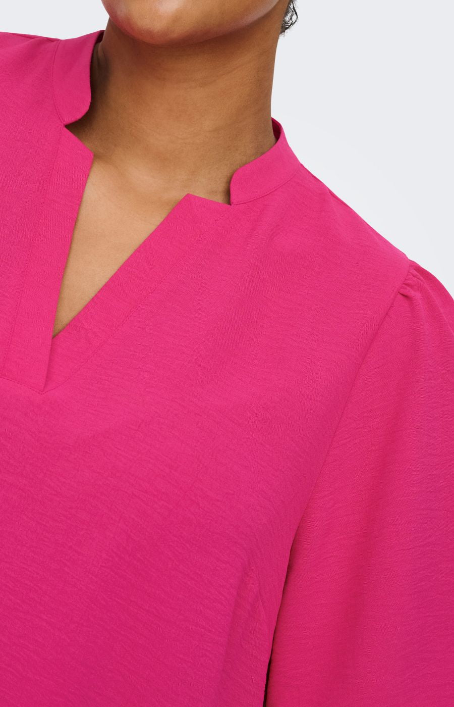 Only Carmakoma Noemi Blouse in Pink 