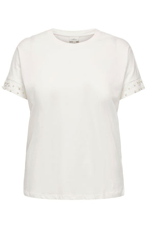 Only Carmakoma Olivia T-Shirt in White