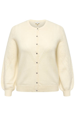 Only Carmakoma Princess Cardigan in Cream 