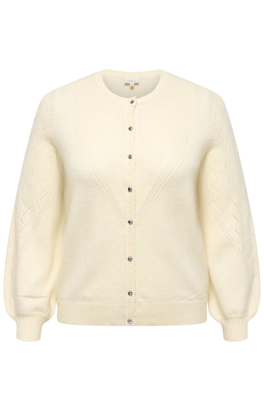 Only Carmakoma Princess Cardigan in Cream 