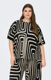 Only Carmakoma Ravenna Plisse Top