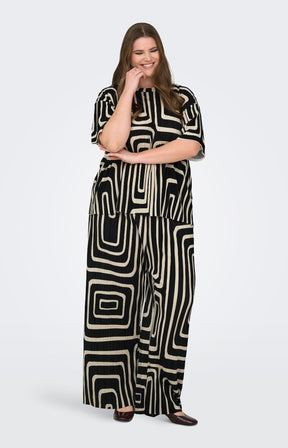 Only Carmakoma Ravenna Plisse Top