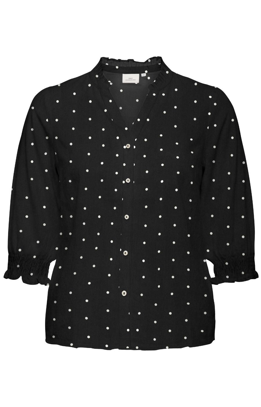 Only Carmakoma Raya Shirt in Black Dot 