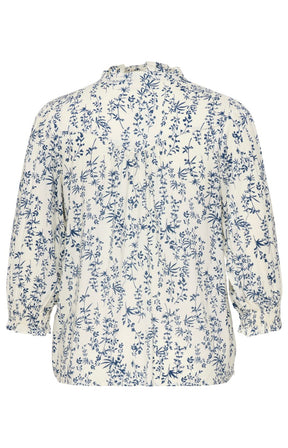 Only Carmakoma Raya Shirt in Jet Stream 