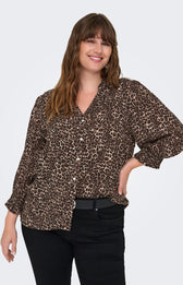 Only Carmakoma Raya Shirt in Leopard 