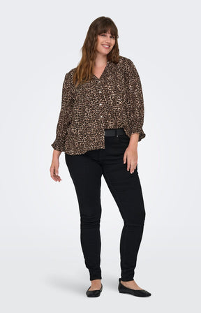 Only Carmakoma Raya Shirt in Leopard 