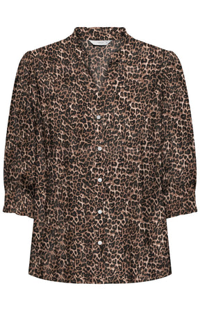 Only Carmakoma Raya Shirt in Leopard 