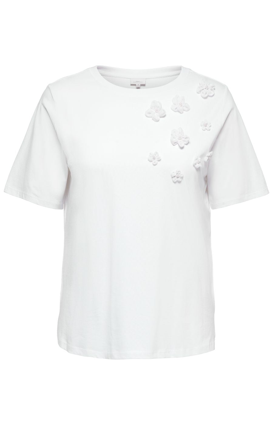 Only Carmakoma Raye T-Shirt in White 