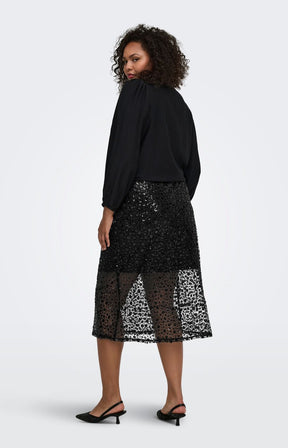 Only Carmakoma Rhilo Skirt in Black 